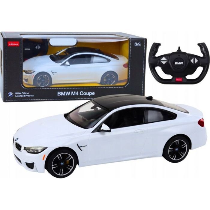 Voiture télécommandée - Rastar - BMW M4 Coupé - Échelle 1:14 - Électrique - Multicolore