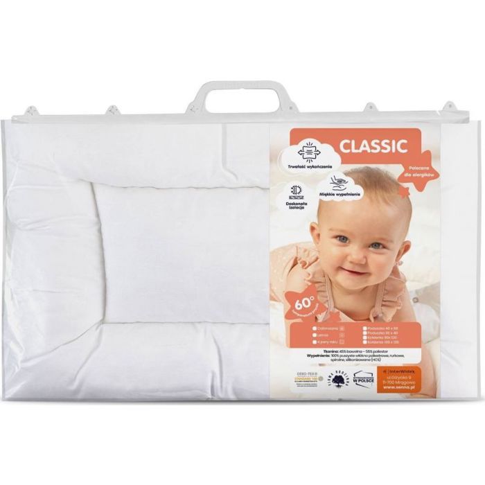 Coussin Enfant - NONAME - SEN000028 - 40x60 cm - Blanc - Intérieur