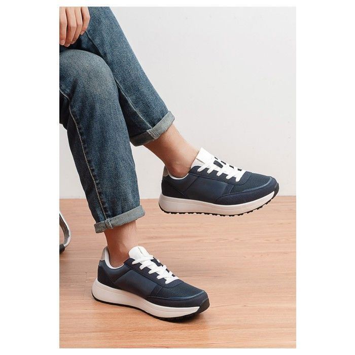 Baskets Homme Marine