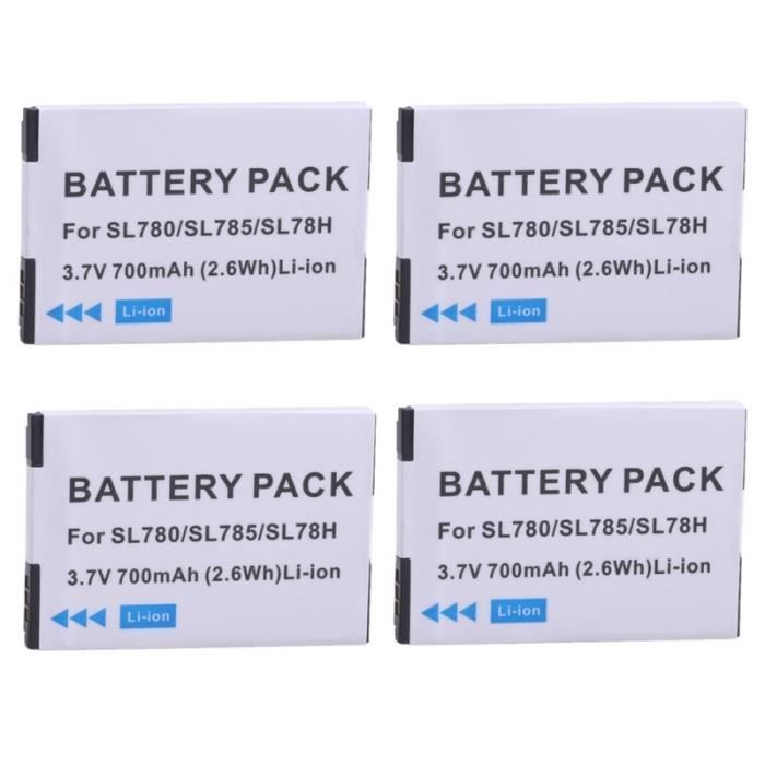 Batterie Litio Per Siemens Gigaset SL780 - 2 Pack Da 700 MAh Con Protezione Integrata - Foto 8