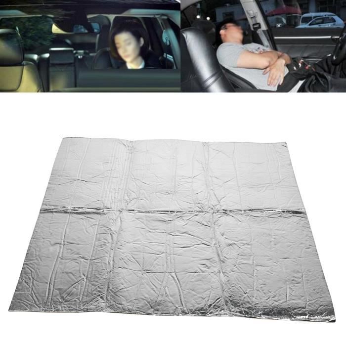 Tapis Isolation Antibruit Et Thermique Voiture 6mm | Dimensions 40x24 Pouces (6.46 Pi²) | Aluminium | Uxcell