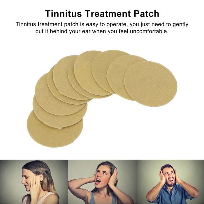 Patchs Pour Acouphènes – Soulagement Des Bourdonnements D'oreille – Ingrédients Naturels, Facile à Transporter Et à Utiliser