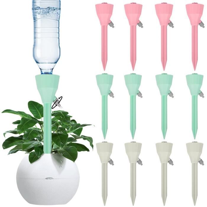 Kit Arrosage Goutte à Goutte Automatique Atuoxing - 12 Pièces Pour Plantes Intérieur/Extérieur