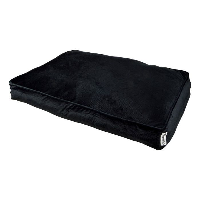 Comparer les prix de Coussin Rectangle Chien & Chat Velours Crafty 100cm Noir