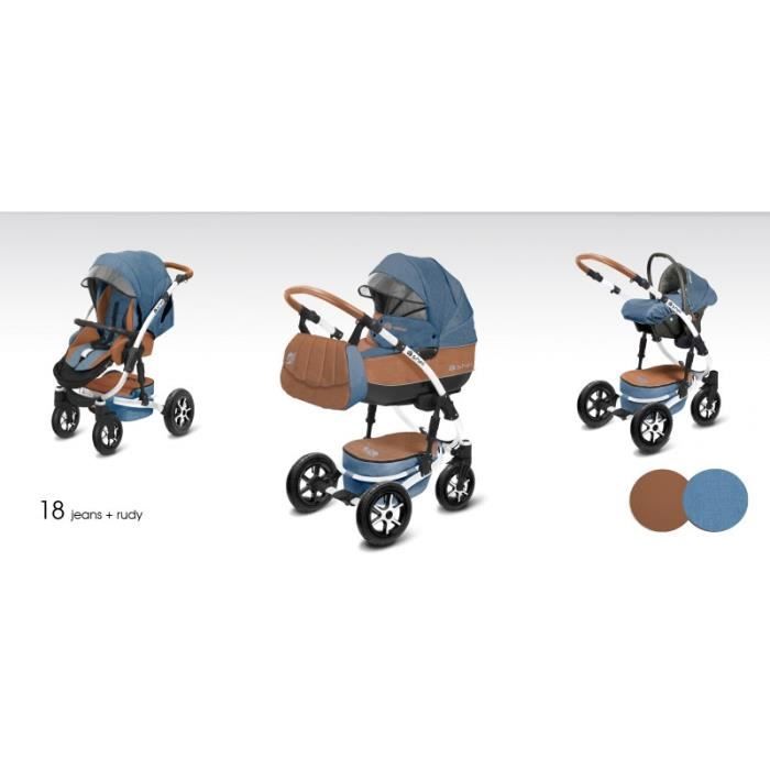 poussette avec systeme isofix