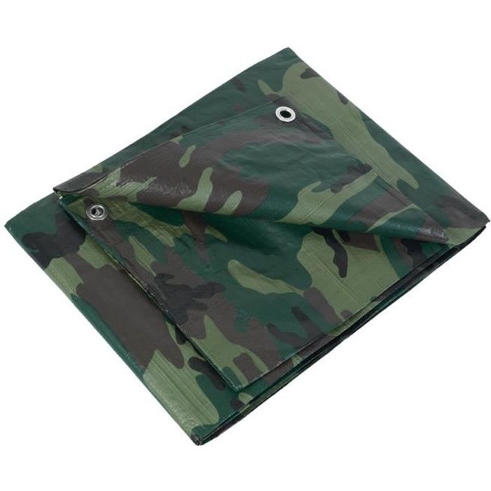 Bache de camouflage militaire 1.80 x 3 metres Cdiscount Bricolage