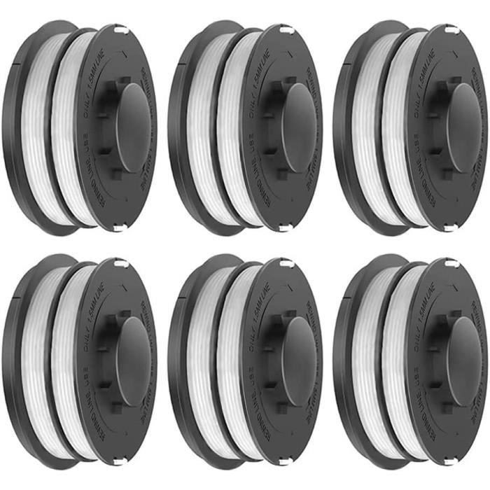 Set 6 Bobine Per Tagliaerba Elettrico Gardenline GLR 450/1, 450/2, 450/3 - Ricambio Originale