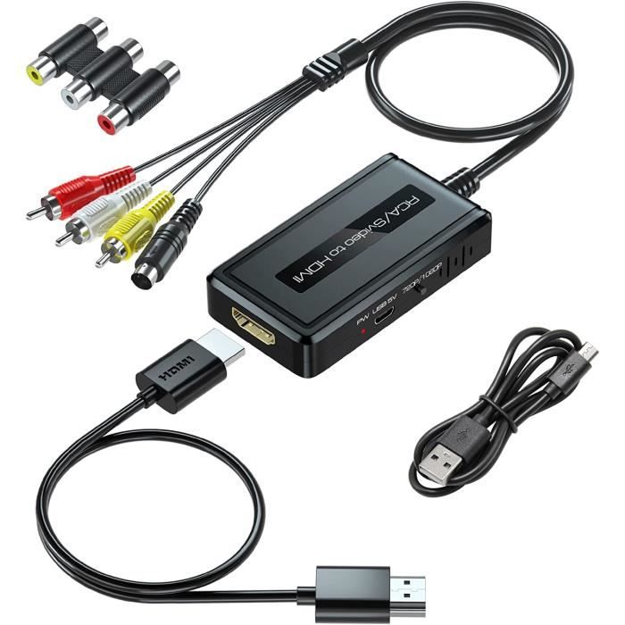 Convertisseur RCA vers HDMI - Elcom Electronique Pau