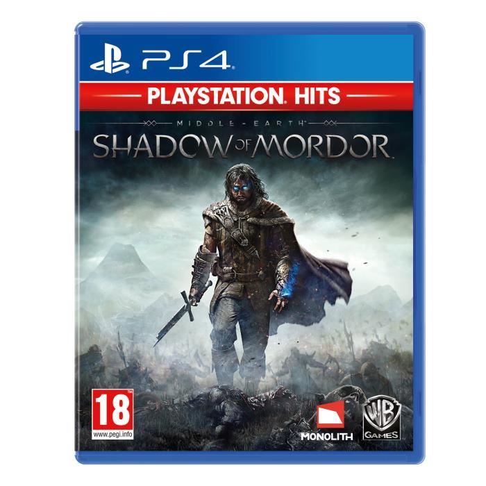 Jeu vidéo Middle Earth Shadow of Mordor PS4 Action Aventure Talion en quête de vengeance