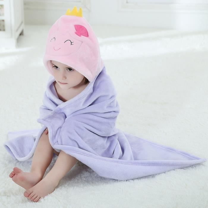 Serviette De Bain A Capuche Drap De Bain Bebe Mignon Animal Peignoir Serviette De Bain Pour Bebe Achat Vente Serviettes De Bain Cdiscount