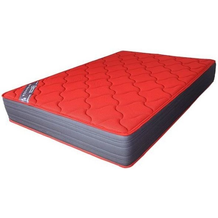 Matelas 120x180 en mousse à mémoire de forme Oxigen Plus Mémoire de forme Hauteur 21 cm +/-2 Fermeté moyenne-élevée. ECCOX