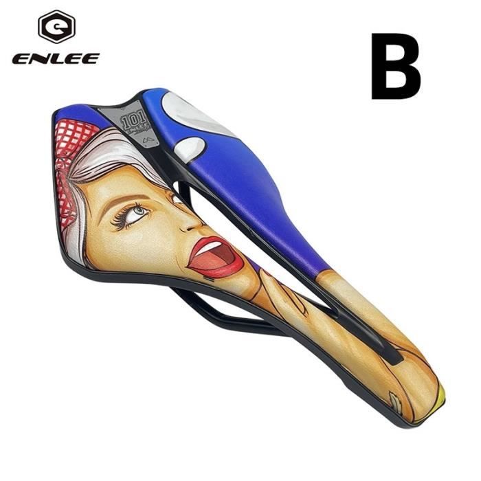 GORIX Selle Vélo Courte Nez Court GX-SA710 - Confortable Légère Large Pour VTT, Route Et Cyclisme