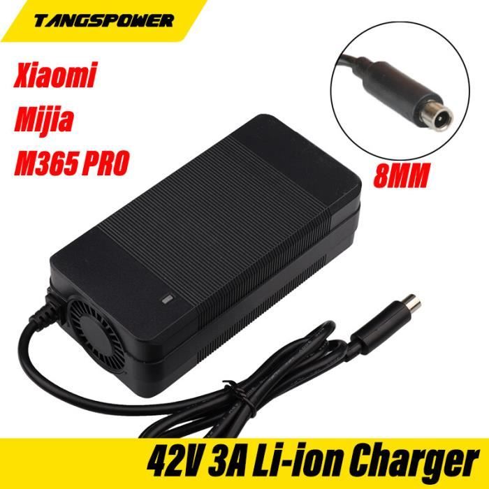 Chargeur 42V 1.5A Pour Trottinette Xiaomi M365, Ninebot ES2 - Fiche EU, DC 8mm