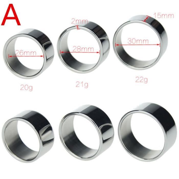 Anneau De Pénis Cockring En Acier 5 Mm - Kiotos - Argenté - Neuf