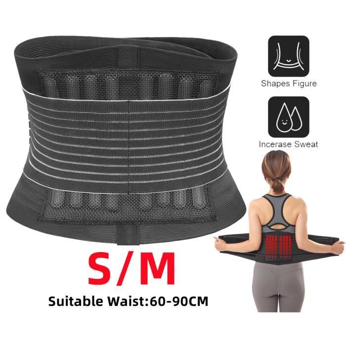 Ceinture de Sudation Corset Minceur Gaine Amincissante Ceinture Amincissante Bande d entrainement a la Taille Wrap Waist Trainer S M Cdiscount Sport