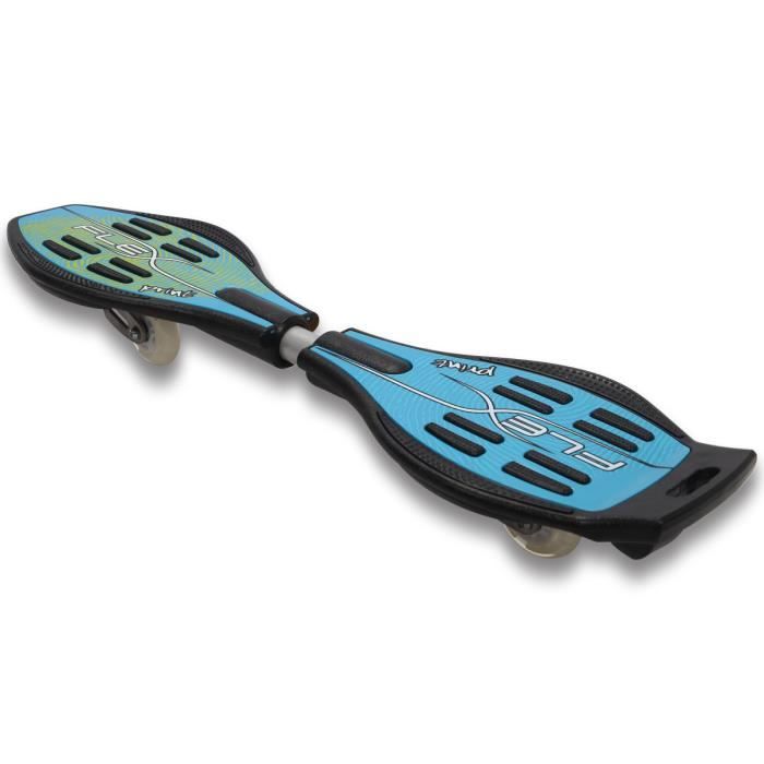 Roues Waveboard - Lot De 2 Roues PU 80 Mm Avec Supports En Alliage Aluminium - Conduite Stable Et Silencieuse - Pour Skateboard Et Casterboard - 9