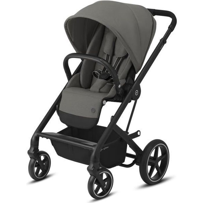 Poussette canne CYBEX BALIOS S Lux De 0 a 22 Kg Noir et gris Cdiscount Puericulture Eveil bebe