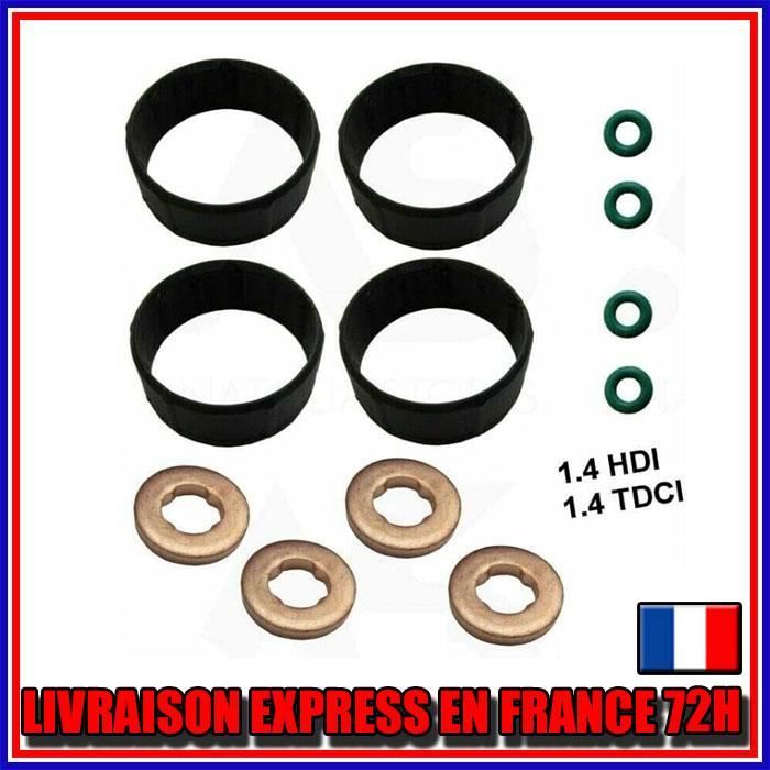 4 pièces injecteur rondelle cuivre joint entretois... – Grandado