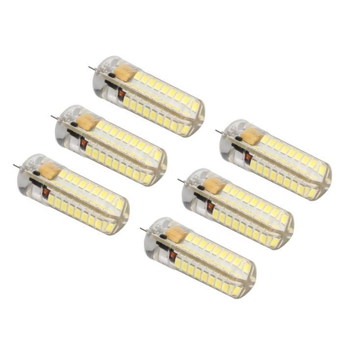 Tnfeeon 6 Lampadine LED G4 12V 700lm – Luce Bianca, 72 LED SMD 2835, Attacco GY6.35, Sostitutive Alogene - 2