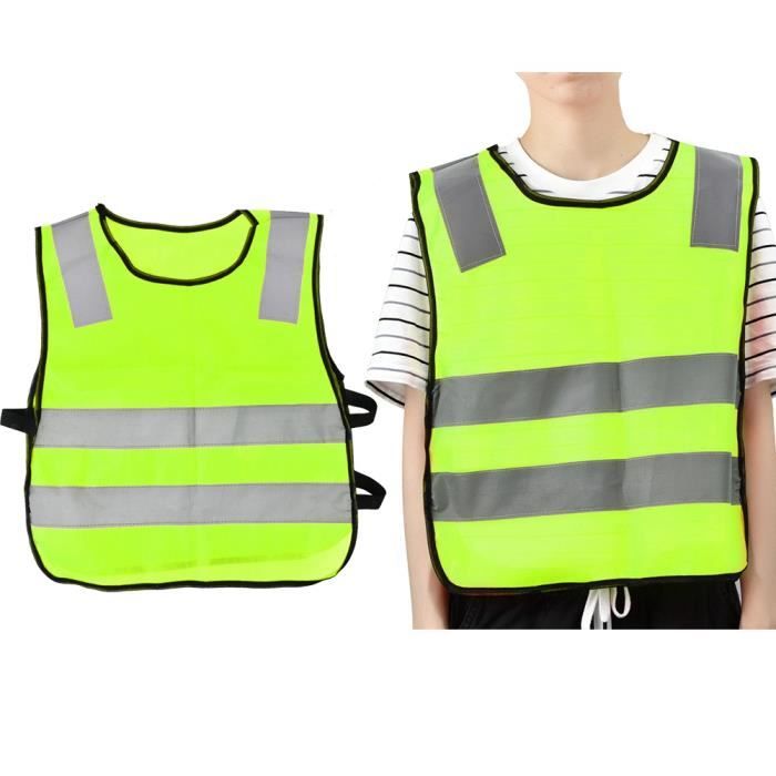 gilet bandes réfléchissantes - 2g publicite