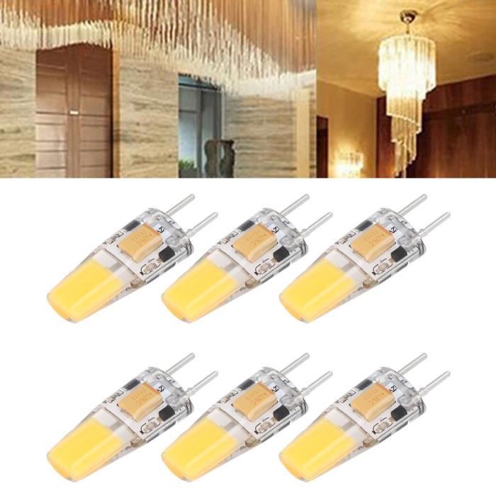 ROM Ampoule Cob Gy6 35 Led Dimmable 50W 6Pcs Gy6.35 Ampoule 5W Ac