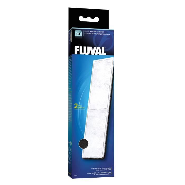 FLUVAL 2 filtres polycarbone A480 - Pour aquarium FLUVAL 2 filtres polycarbone A480 - Pour aquarium