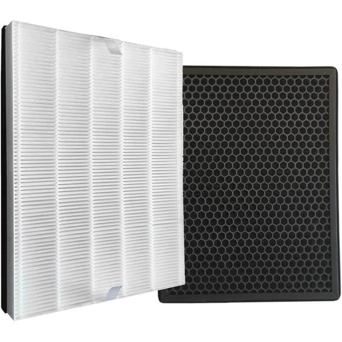 Kit Filtres IAmoy Charbon Actif + HEPA FY3432/10 FY3433/10 Pour Purificateur Philips AC3256/60