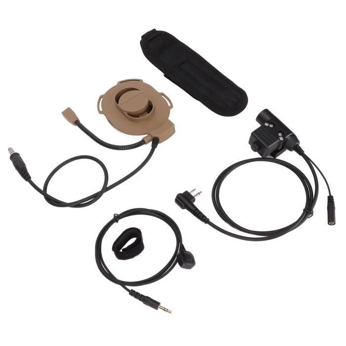 Câble De Remplacement Pour Casque Logitech - Compatible G Pro, G Pro X, G433, G233 - Longueur 2m, Gaine Tissée, Contrôle Volume Et Mute - 3