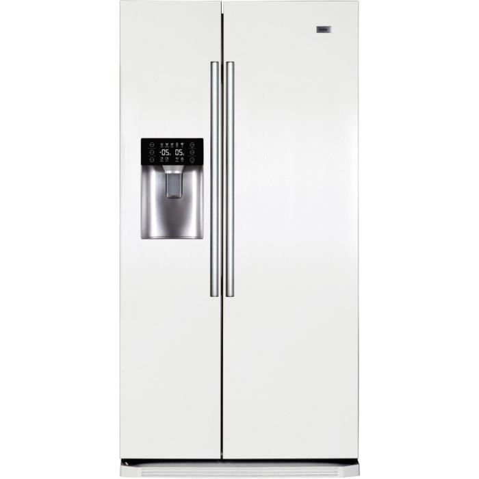 HAIER REFRIGERATEUR FRIGO AMERICAIN US 2 portes blanc 550L A+