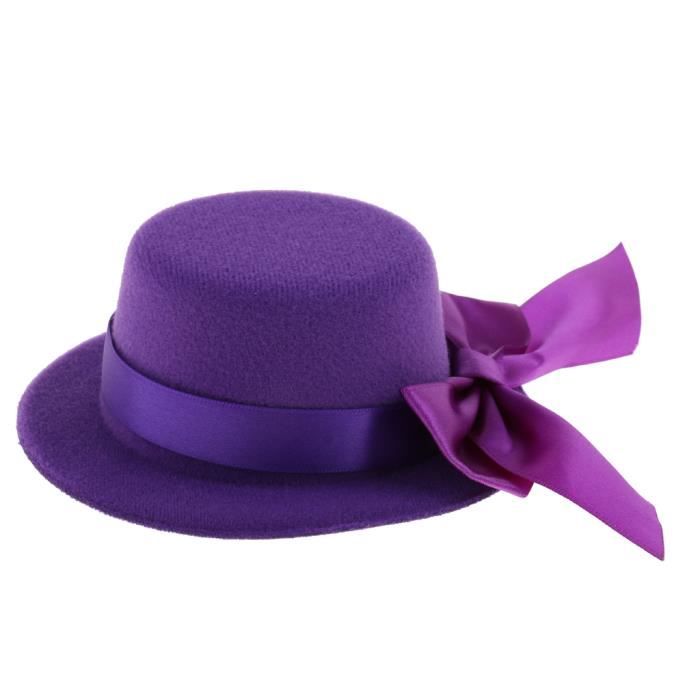 Chapeau de Poupée Vêtement pour 1/3 BJD Violet - Cdiscount Jeux - Jouets