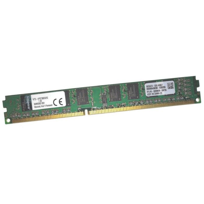 2Go Ram Ddr3 Pc3-10600U Kingston Ktd-Xps730Bs/2G Dimm PC Bureau Low Profile