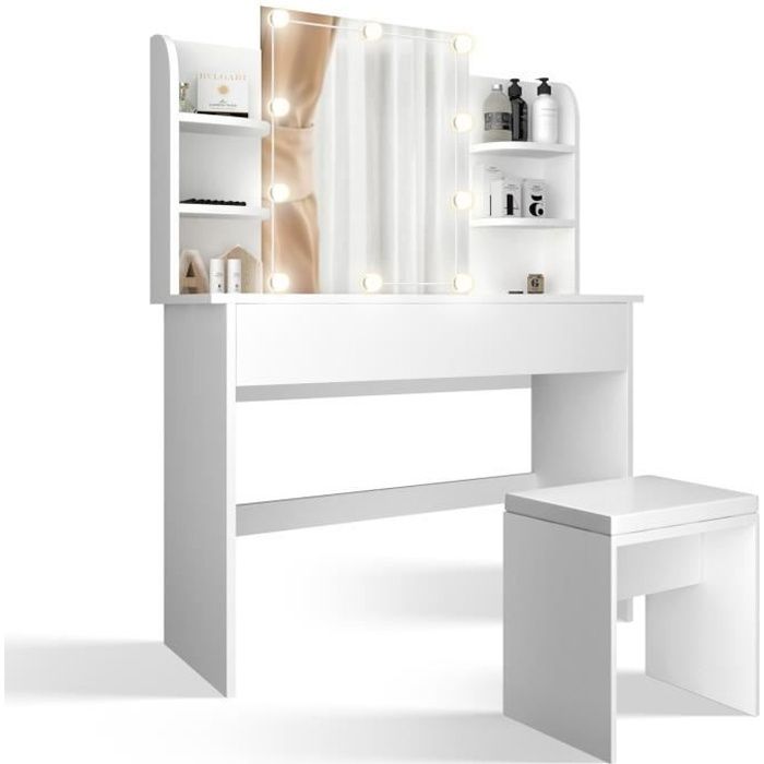 Coiffeuse d'occasion Laqué Blanc