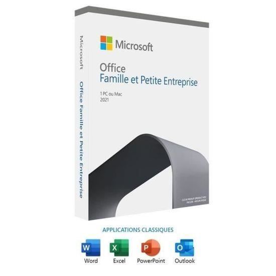 Microsoft Office Famille & Entreprise 2021 – Achat définitif – PC ou Mac – Windows 10