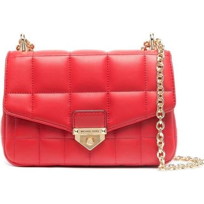 MICHAEL KORS FEMME 30H0G1SL1T683 ROUGE CUIR SAC PO MICHAEL KORS FEMME 30H0G1SL1T683 ROUGE CUIR SAC PO