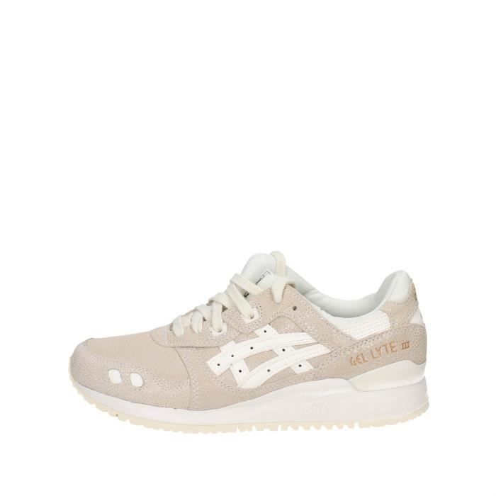 asics beige femme