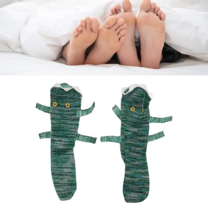 Chaussettes Animaux 3D Double épaisseur - Coton Doux Chaud Pour Femmes Et Hommes - Idéal Hiver Et Fêtes