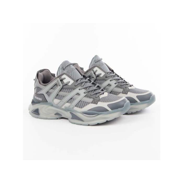 Basket Guess Homme belluno Gris Polyurethane