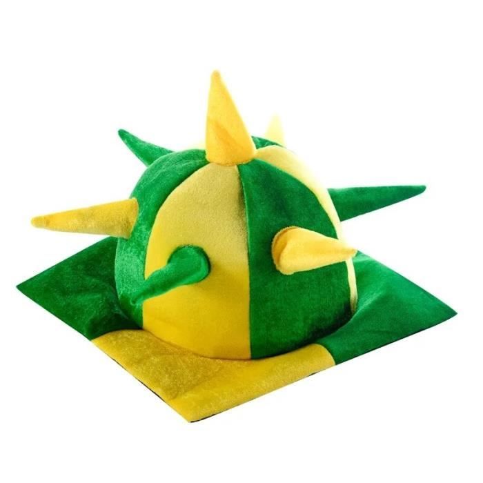 Coiffure dentaire pour carnaval, costume de dent, chapeau en peluche pour fête, carnaval, fête