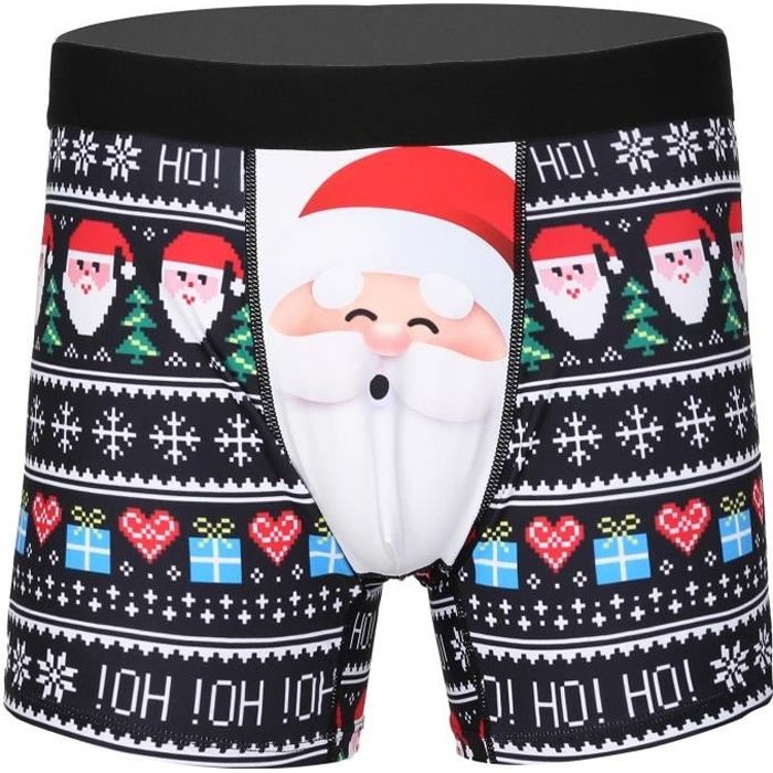 YIZYIF Homme Boxer No l Sexy Cale on Imprim lastique Shorty Sous