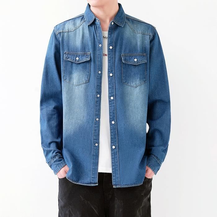 Chemise jean clair homme online