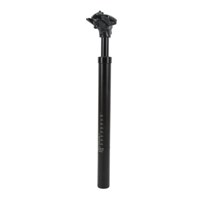 ZWEquipint Tige de selle de vélo en alliage d'aluminium, 350 mm, 25,4 mm, 34,9 mm, suspension à ressort réglable pour le cyclisme (27,2 mm