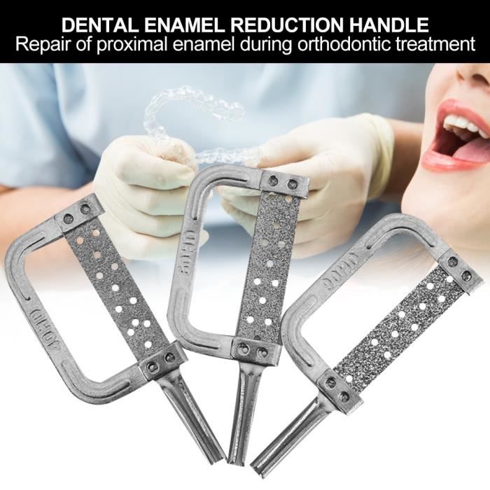 Mxzzand poignée orthodontique dentaire Outils dentaires de poignée de