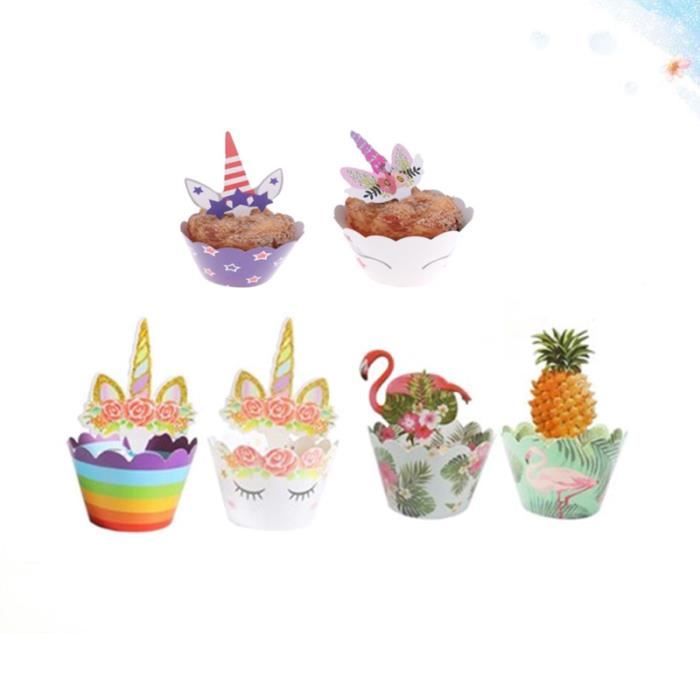 36pcs Tropical Style Flamingo Ananas Gateau Wrappers Et Cake Toppers Decoration Cupcake Choix De Figurine Decor De Gateau Cdiscount Maison 36pcs Tropical Style Flamingo Ananas Gateau Wrappers Et Cake Toppers Decoration Cupcake Choix De Figurine Decor De Gateau Cdiscount Maison