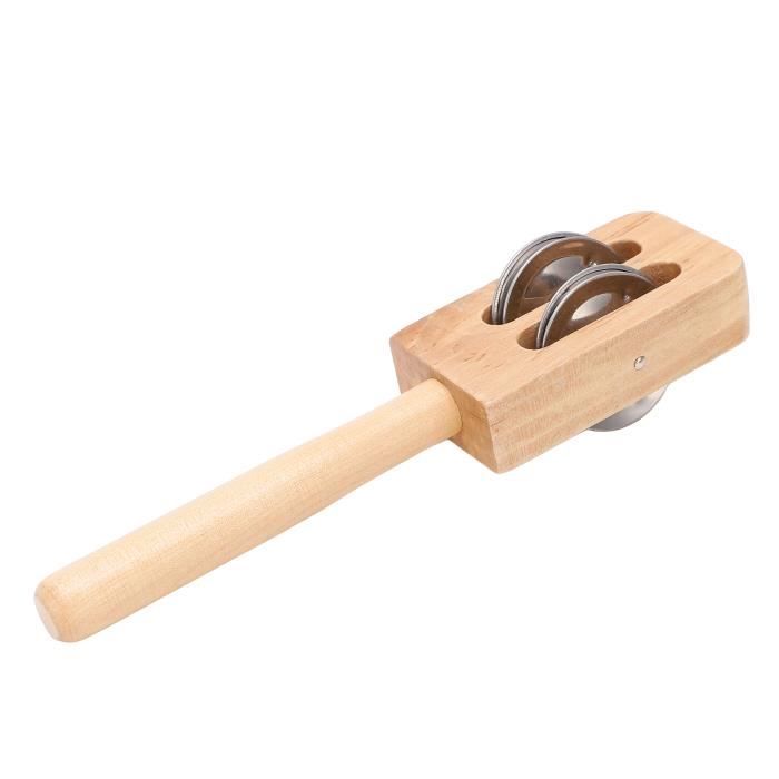 Pwshymi Jingle Stick Shaker Pwshymi Jingle Bell à main Jingle Stick en ...