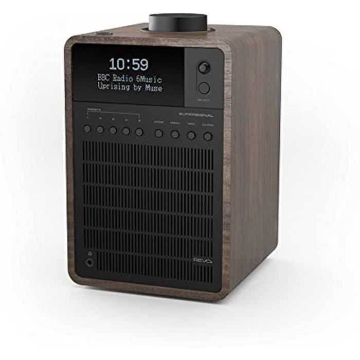 Revo Super Signal Deluxe Dab Table Radio avec Dab/Dab +/FM reception