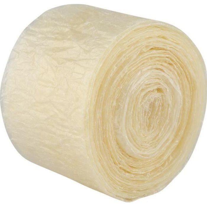 PATIKIL Bande D'étanchéité En Mousse De Silicone, 5M (16,4FT) 1mm (0,04") Dia Backer Rod Round Haute Densité Solide Éponge En Caoutchouc Pour Joint D' Étanchéité Blocage Isolation, Noir