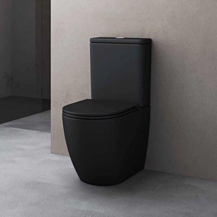 Cuvette wc deals noir mat
