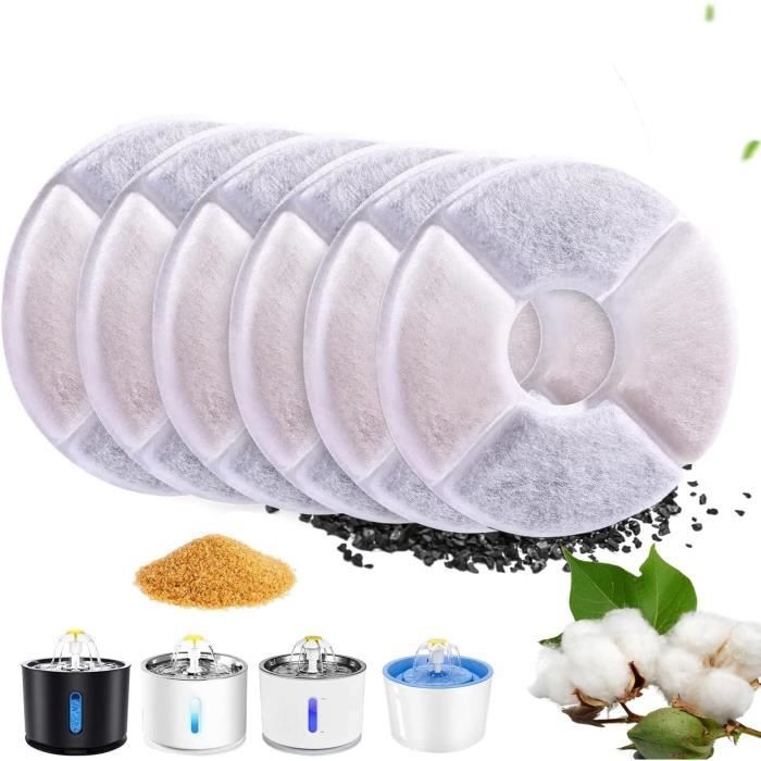 4 Filtres De Rechange Pour Fontaine à Eau Lesolph WF540 | Charbon Actif + Mousse, Système 5 Couches - 11