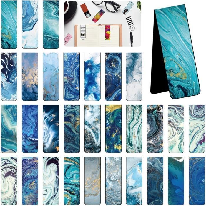 10 Pièces Marque Page Magnetique, Signets Chien Chat,Marque-Page Animal