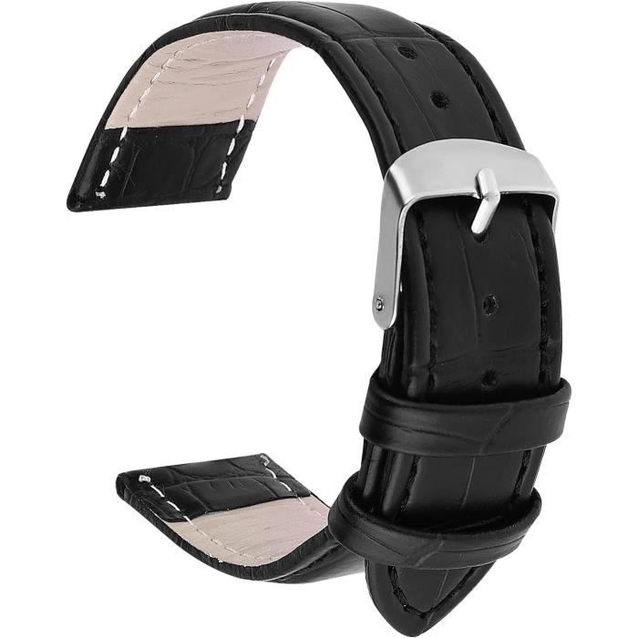 Bracelet Montre Nylon Réglable - 18/20/22 Mm - Pour Montres Connectées Et Classiques - Multi-couleurs